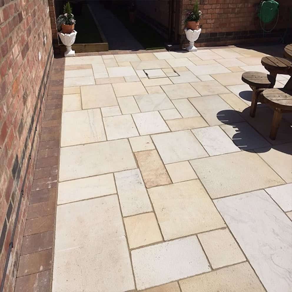 Anti Slip Cream Paving