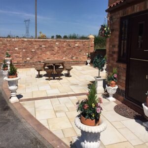 Anti Slip Cream Paving