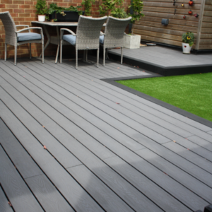 Piranha Hunter-Mid-Grey Composite Decking