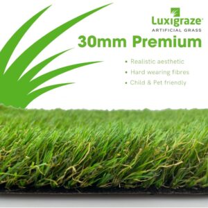 Luxigraze Premium 30mm Artificial Grass