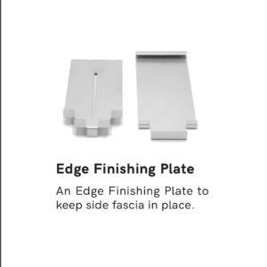 Pavetuf Adjustable Riser Edge Finishing Plate
