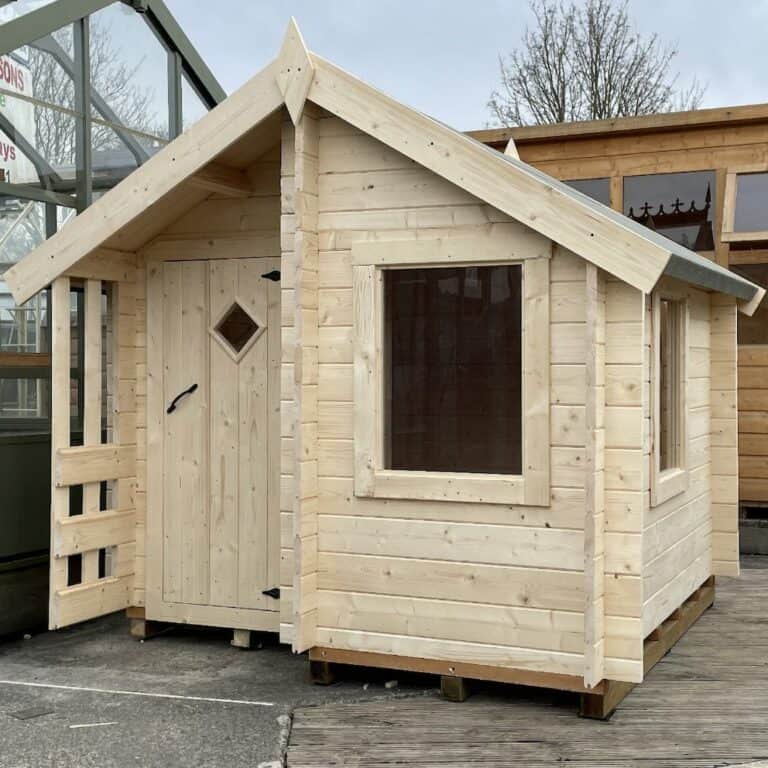 Pixie Hut Play House Log Cabin