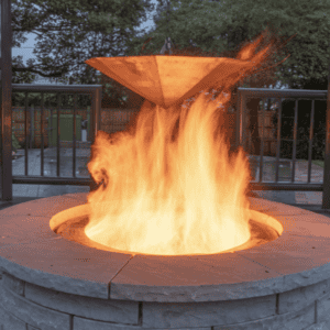 Fire Pit Heat Deflector