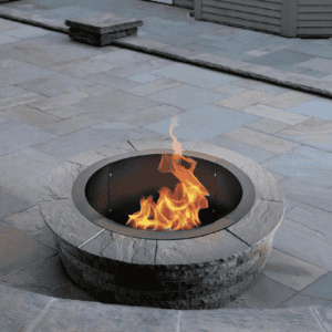 Fire Pit Steel Insert Smoke reducer