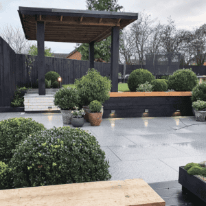 Silver Grey Granite Paving