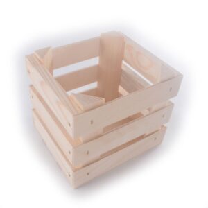 Baksteen Clay Paver Samples Wooden Crate