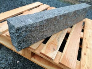 Naturally Split Granite Kerb