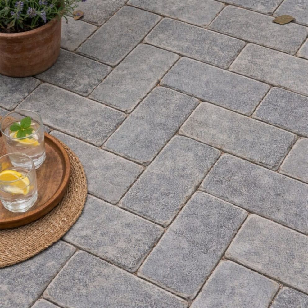Premiastoneps Melly Grey Limestone Setts